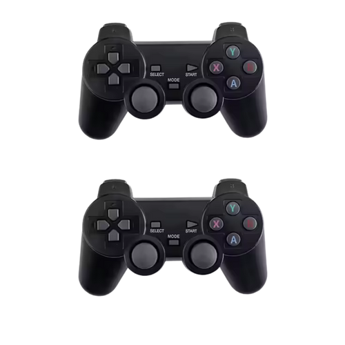 Two Black Controllers