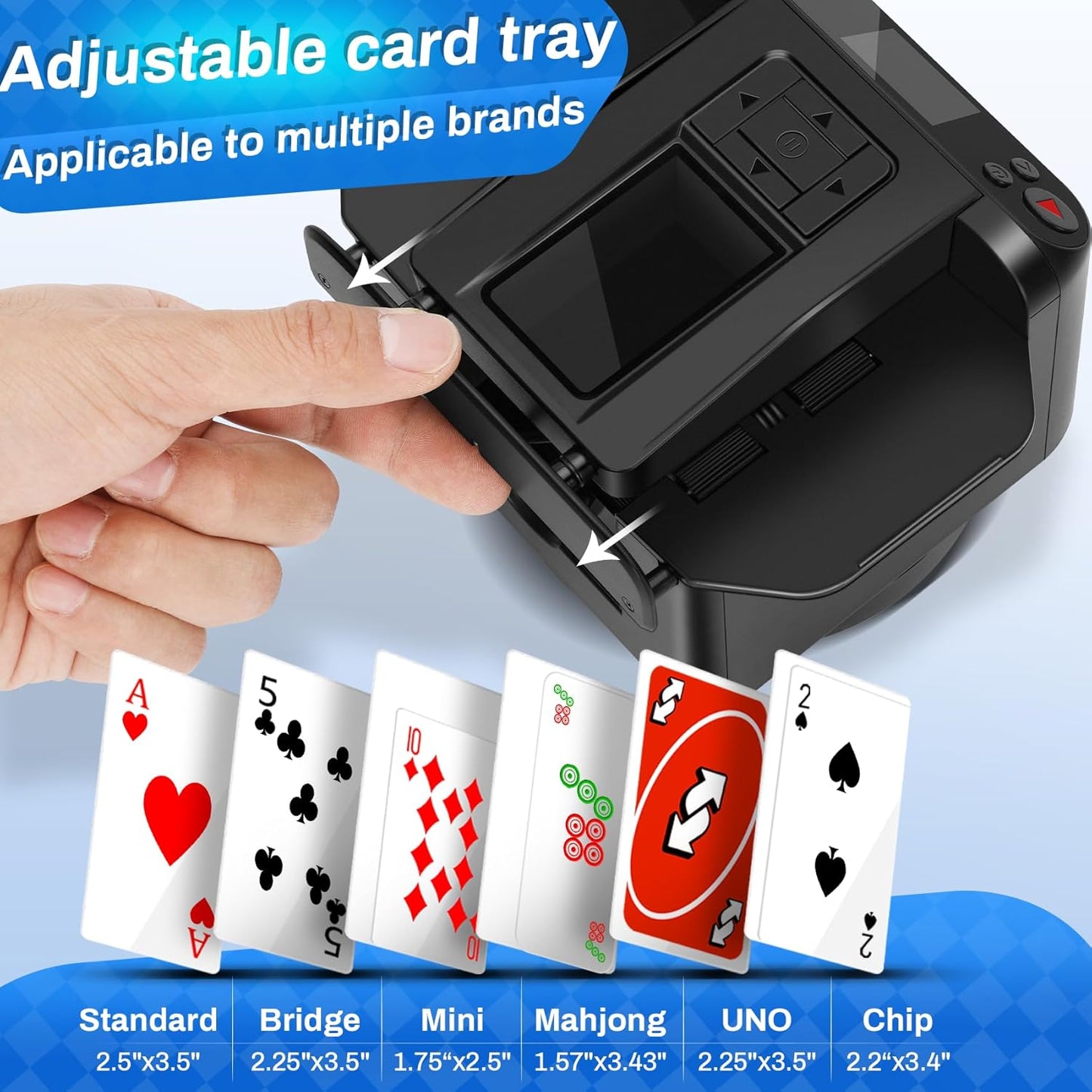 Automatic Card Shuffler and Dealer