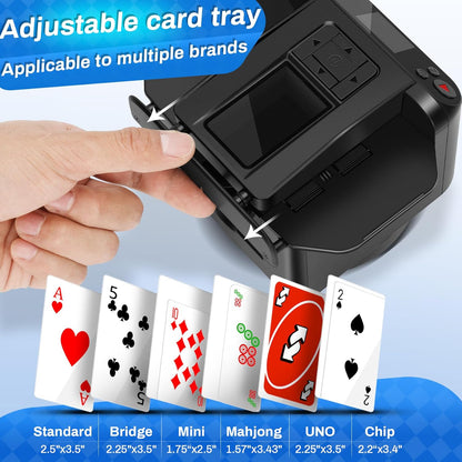 Automatic Card Shuffler and Dealer