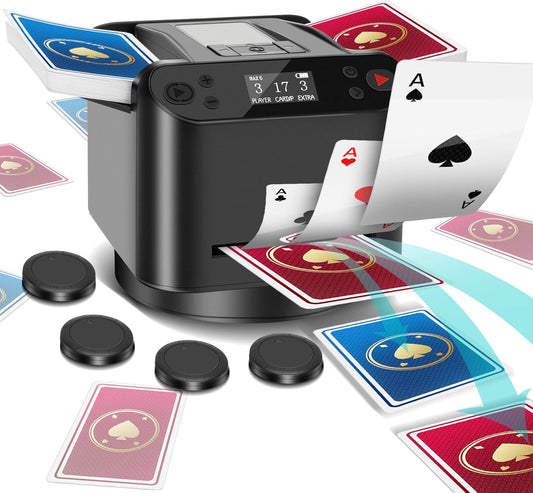 Automatic Card Shuffler and Dealer