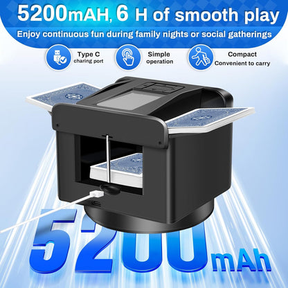Automatic Card Shuffler and Dealer